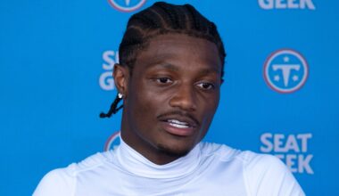 Carnell Tate Tennessee Titans Cam Ward ESPN rankings NFL