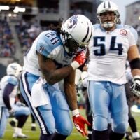 Chris Johnson ALS Choppa City Juke NFL TD celebration Tennessee Titans