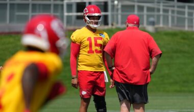 Mahomes’ knee, new D-line, Rice’s return headline Chiefs training camp