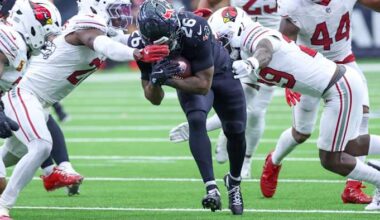 Texans third running back Jawhar Jordan ‘playing faster than last year’