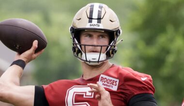 Saints open training camp with Shough and new rookies in spotlight