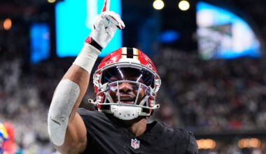 Bijan Robinson of the Falcons is voted as the top running back in the NFL by an AP panel :: WRAL.com