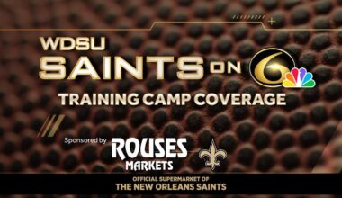 New Orleans Saints training camp 2026 live updates