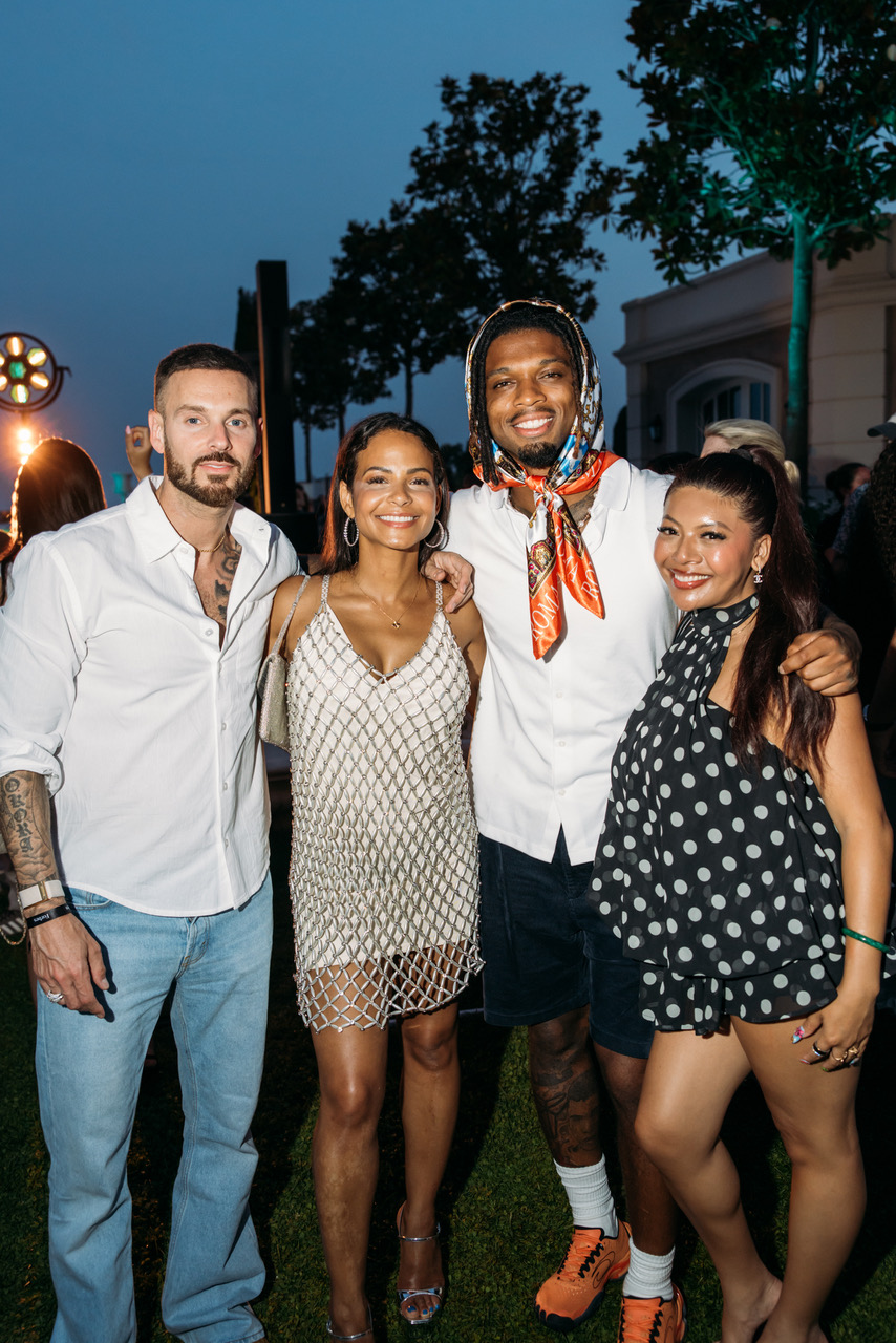 Matt Pokora (French pop-star), Christina Milian (pop-star), Damar Hamlin (Buffalo Bills)