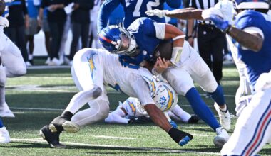 The Giants don't need Jaxson Dart to prove his toughness anymore