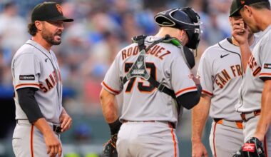 Giants fall season-worst 17 below .500 in loss to Royals