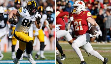 2026 football schedules for Iowa State Cyclones, Iowa Hawkeyes