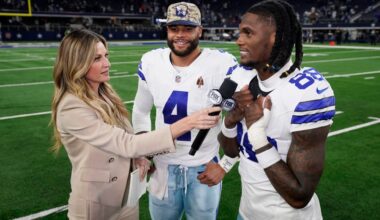 Dak Prescott, CeeDee Lamb, Quinnen Williams lead Cowboys floor discussion