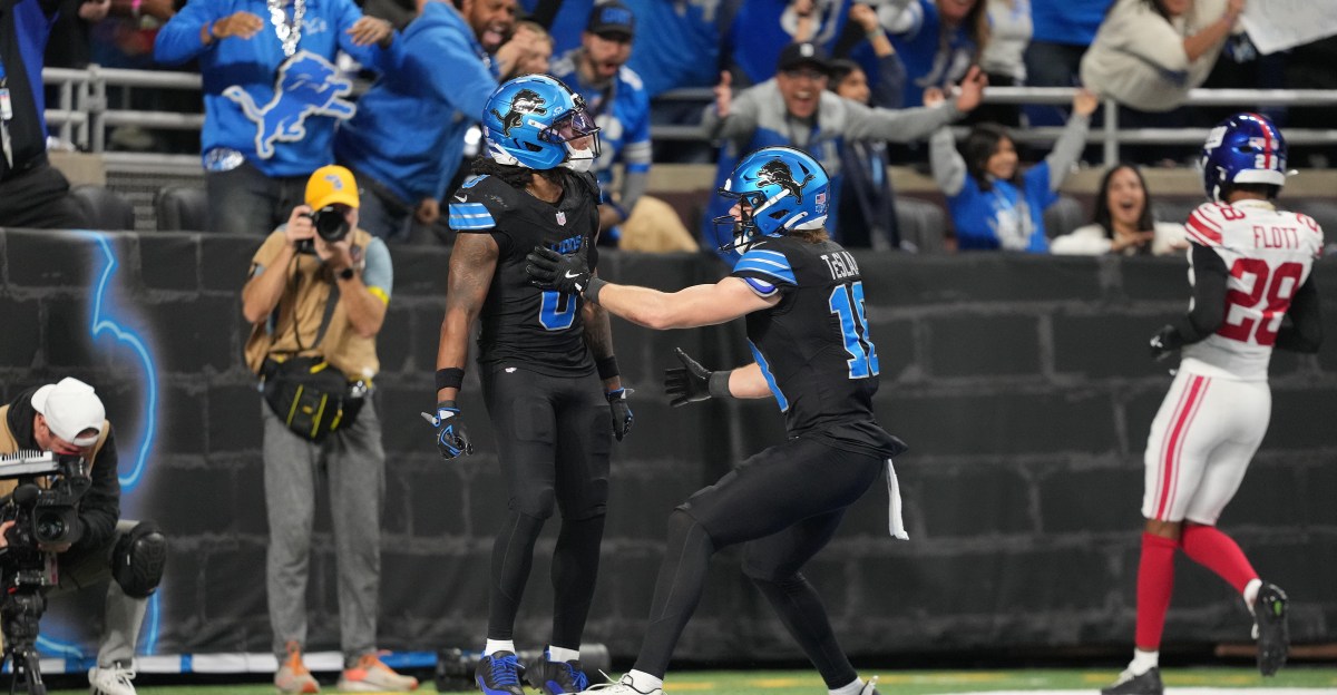 Detroit Lions fans choose sides in Isaac TeSlaa, Jahmyr Gibbs debate