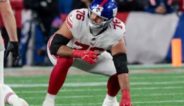 NY Giants training camp: Will there be a competition at left guard?