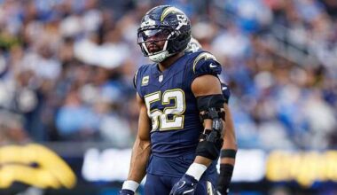Chargers $18 Million All-Pro Listed as Player with Most On the Line