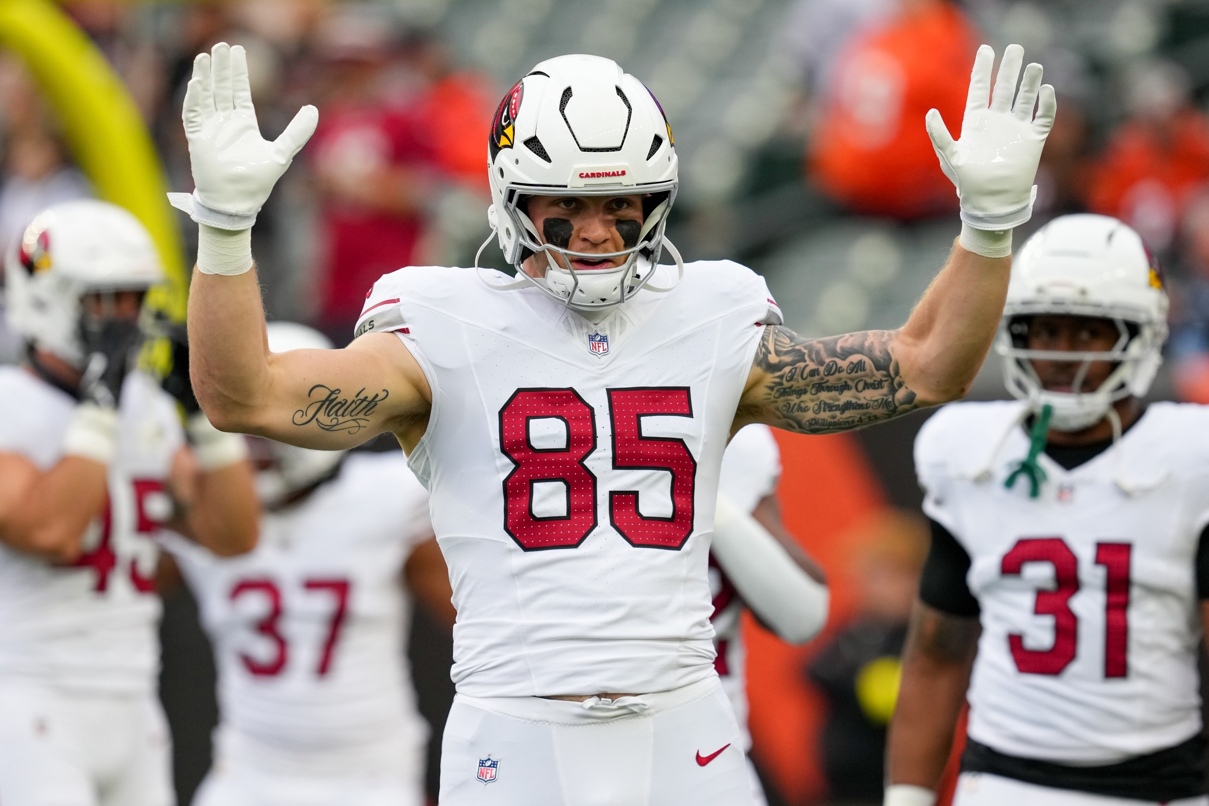 Trey McBride #85 (Photo by Dylan Buell/Getty Images)