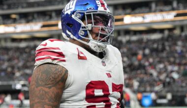 Multiple outlets rank Dexter Lawrence among the NFL’s top 5 defensive tackles