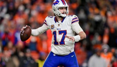Josh Allen is QB1 in ESPN’s consensus 2026 fantasy football rankings