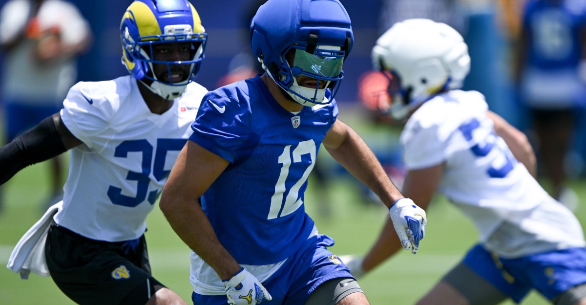 Puka Nacua will practice with Rams even without new contract