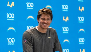 Justin Herbert sets the tone as Chargers open training camp with renewed expectations