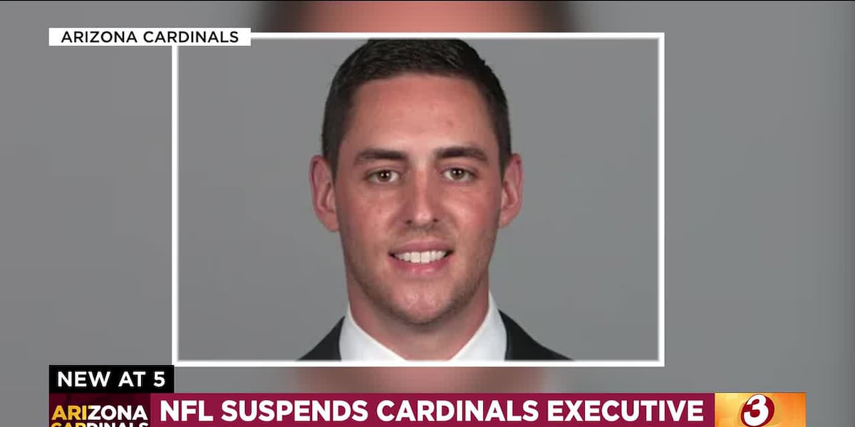 Arizona Cardinals executive suspended; NFL details allegation