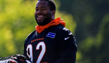 Positive injury update on B.J. Hill ahead of Bengals training camp