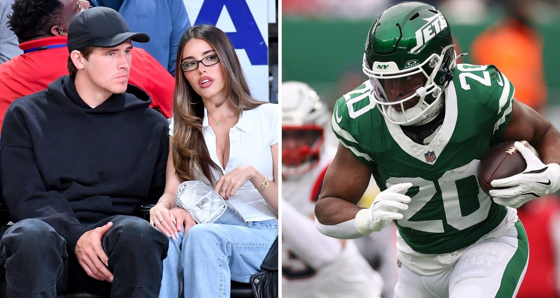 Justin Herbert and Madison Beer's engagement highlights unbelievable New York Jets stat