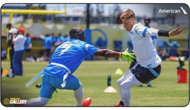 Chargers Host 3rd Annual Battle of the Bases Flag Football Tournament for Active Duty Service Members