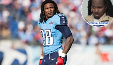 Titans to induct Chris Johnson into Ring of Honor after revealing ALS diagnosis