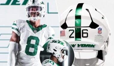 Jets unveil new helmets ahead of 2026 home-opener 'White Out'