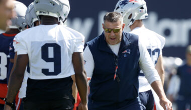 Patriots training camp Day 2: Kayshon Boutte shines again, Drake Maye tosses INT