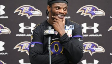 Ravens' Lamar Jackson falls from 2nd to 69th on NFL Top 100 List