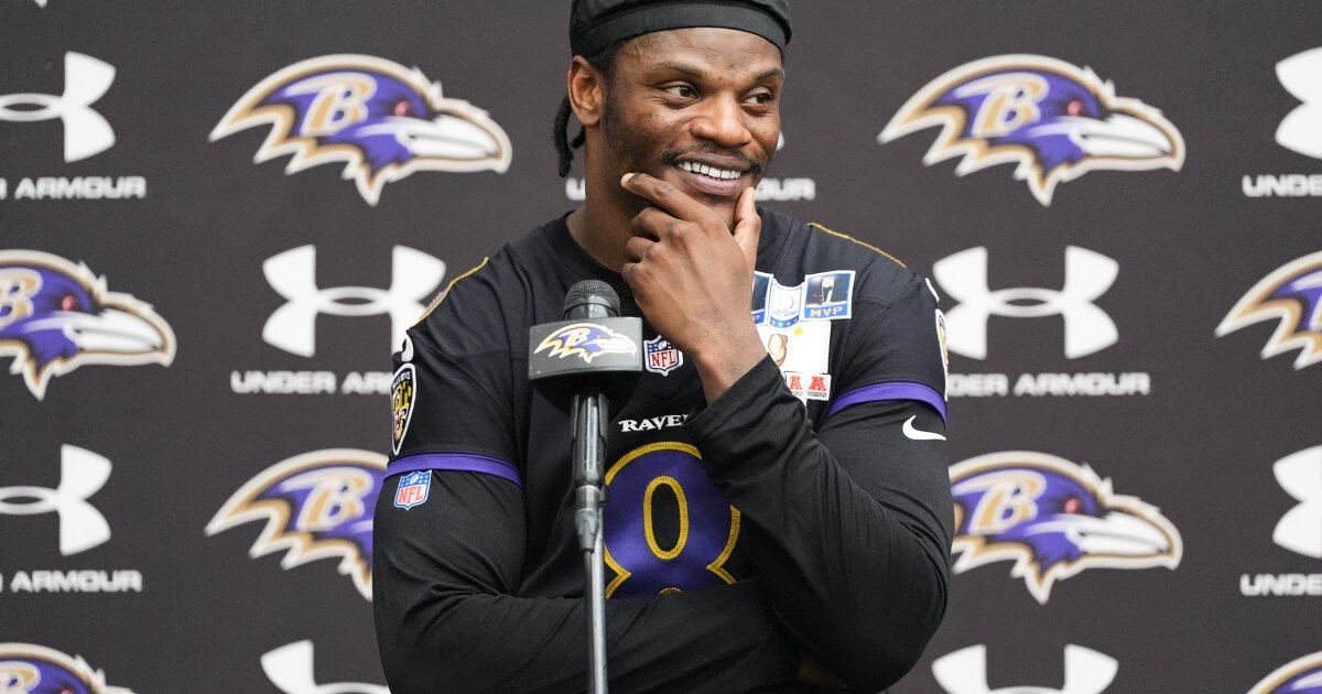 Ravens' Lamar Jackson falls from 2nd to 69th on NFL Top 100 List