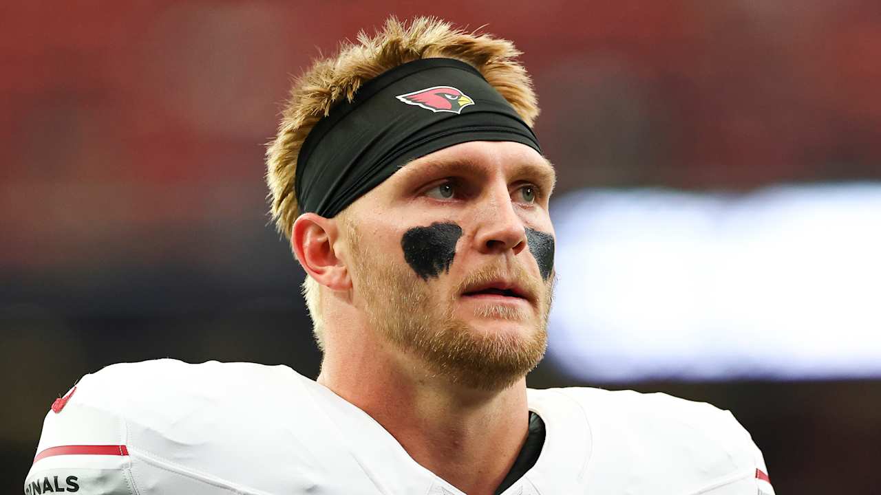 Cardinals TE Trey McBride excited to have RB Jeremiyah Love 'on our side': That dude's a 'stud'