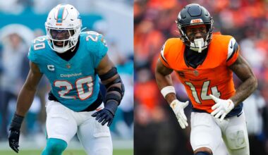 Top 100 Players of 2026, Nos. 70-67: All-Pro Jordyn Brooks, veteran Courtland Sutton finally make debuts