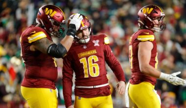 Washington Commanders place kicker Jake Moody