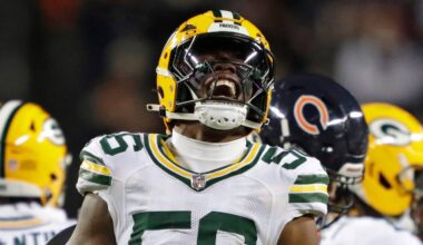 Green Bay Packers linebacker Edgerrin Cooper