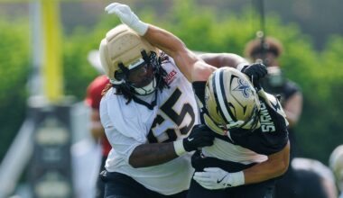 Saints 4th Round Rookie Movin' on Up in the O-Line, Ready to Contribute Now