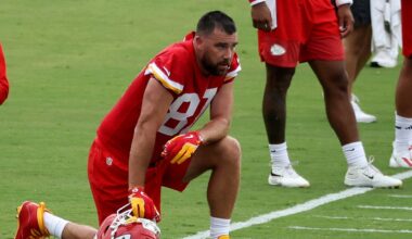 Fans stunned at Travis Kelce's physique after marrying Taylor Swift