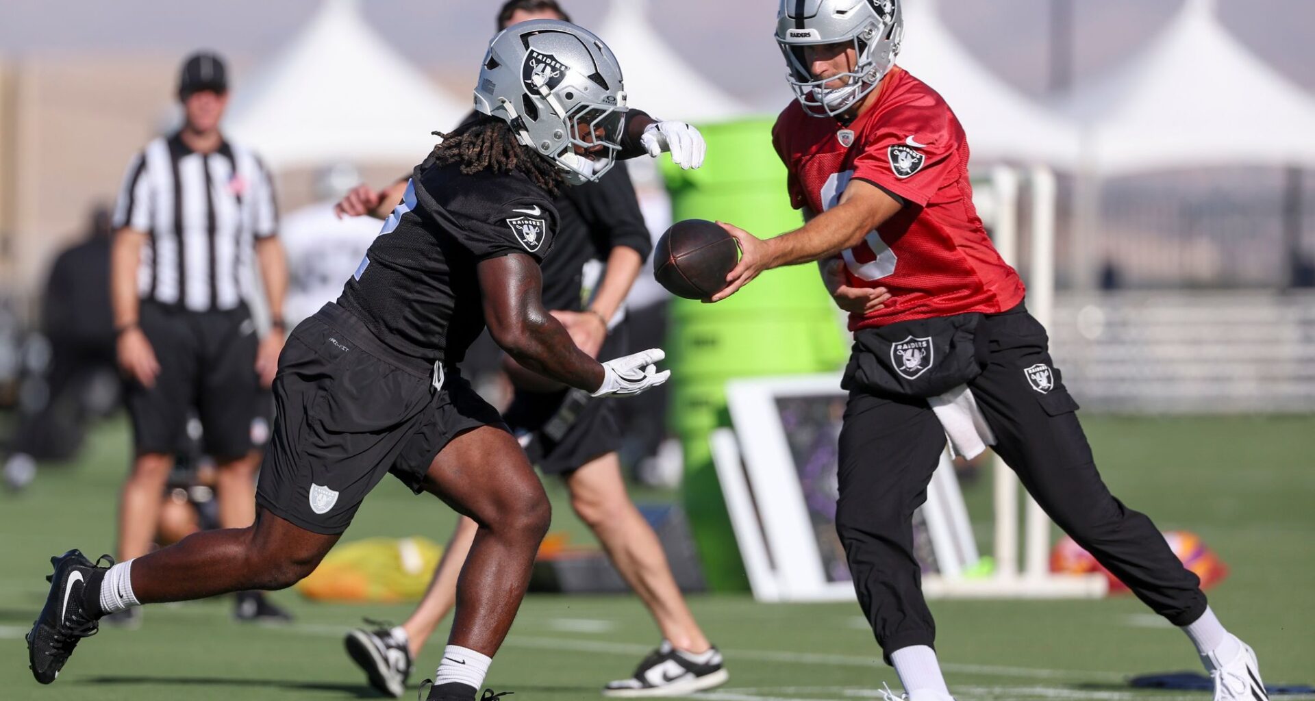 Jeanty hopes to return to form that made him the Raiders' first-round pick last year