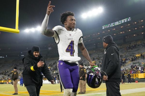 Ravens WR Zay Flowers day-to-day with quad contusion