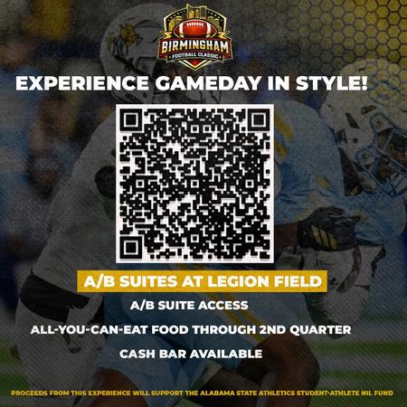 Alabama State Athletics Announces Birmingham Football Classic A/B Suite Tickets
