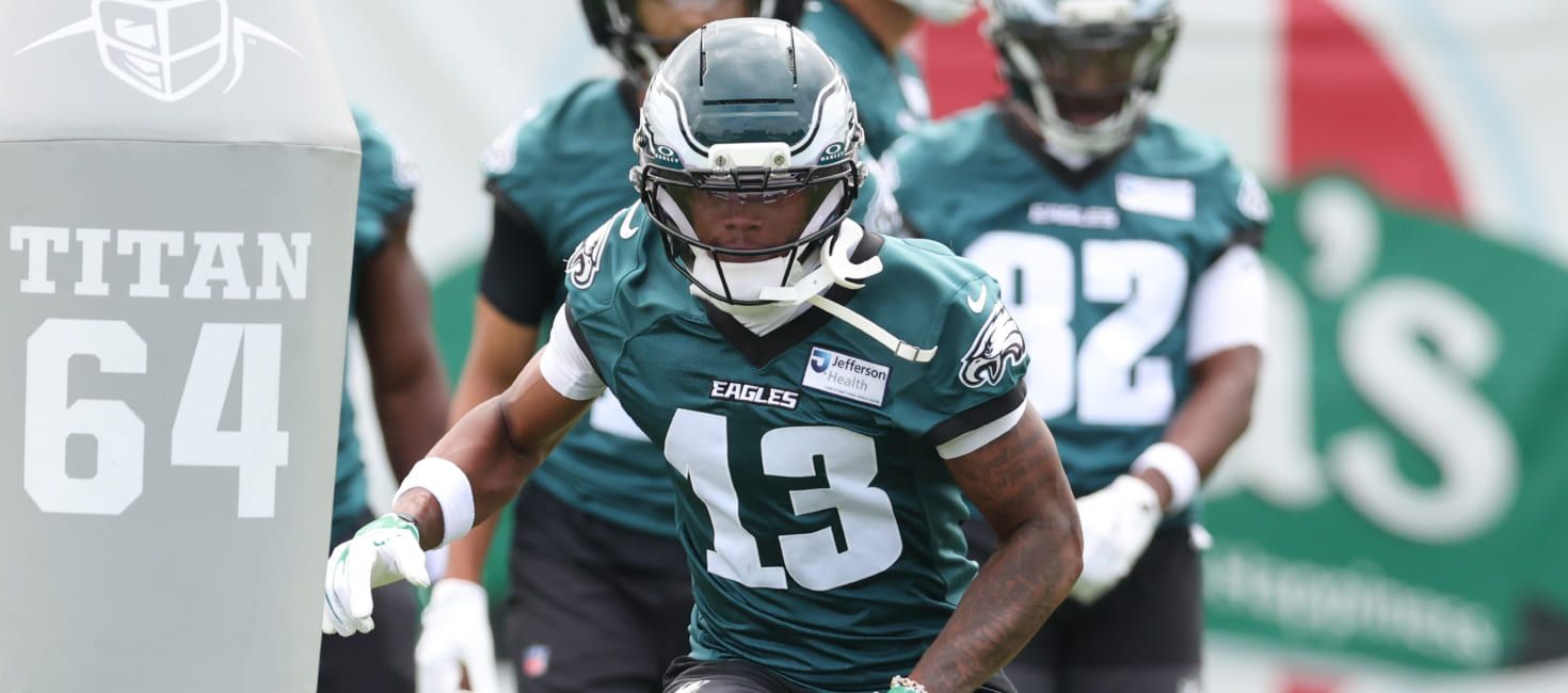 Dontayvion Wicks on track to be Eagles WR2 - Dontayvion Wicks News