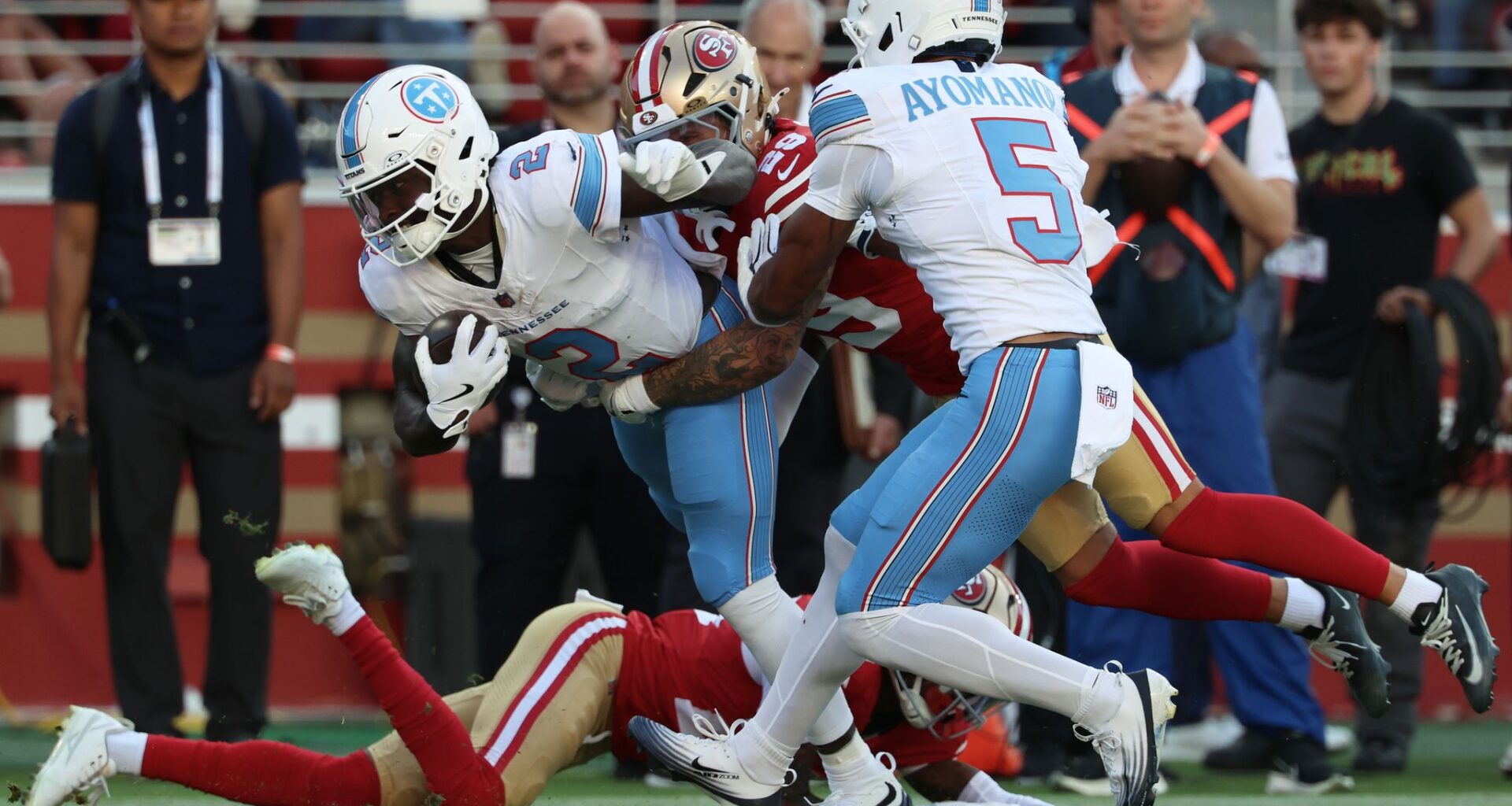 Saleh sees a Titans team that 'won’t back down' after preseason-opening win