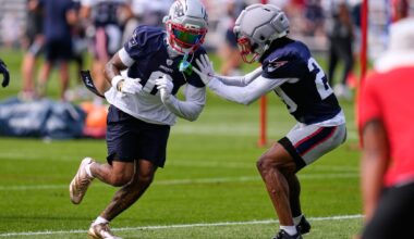 Patriots' Christian Gonzalez continues to work way back from practice injury amid extension talks