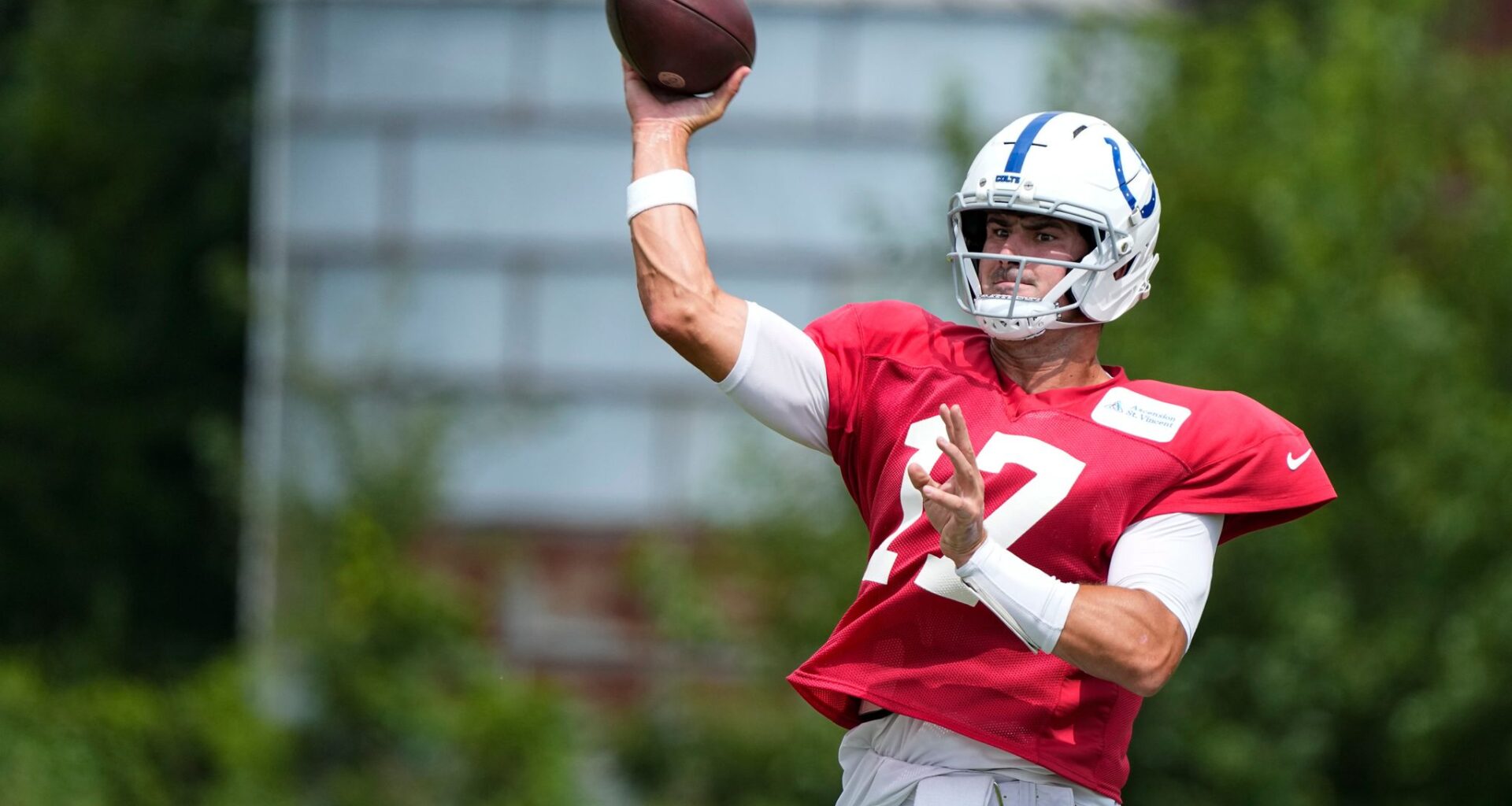 Falcons QB Michael Penix Jr. continues his rehab from ACL surgery during trip back to Indiana
