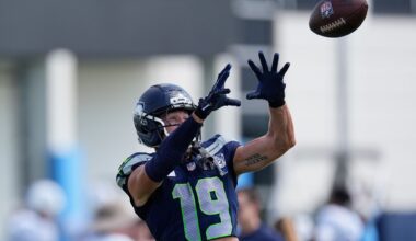 Seahawks WR Jake Bobo placed on IR after right knee injury