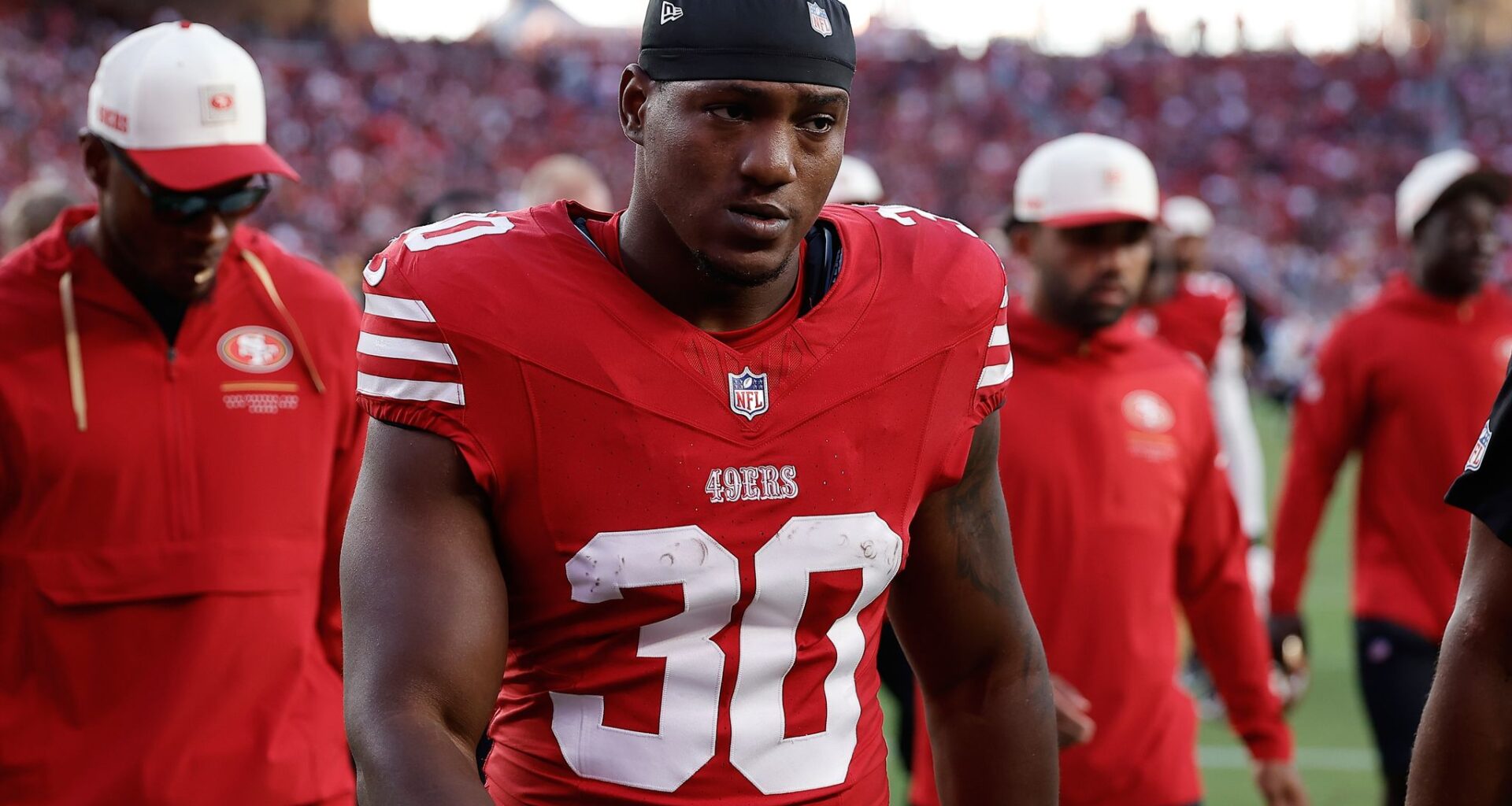 With McCaffrey back in practice, 49ers reportedly trade another RB