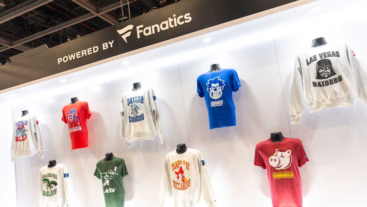 Disney and NFL launch fan draft merch collection