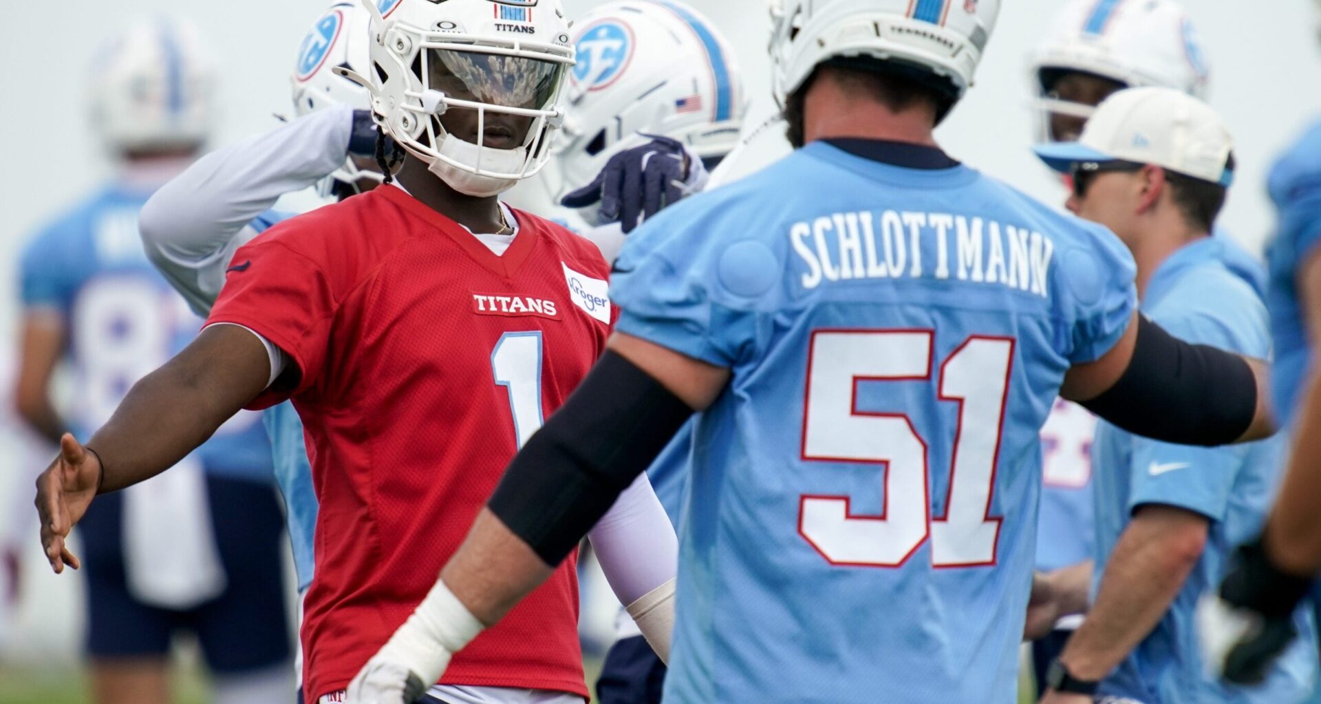 Austin Schlottmann is the most important Titans starter fans don't yet know — and Borgonzi and Saleh are banking Cam Ward's success on him