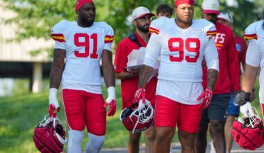 Kansas City Chiefs Day 9 Training Camp Takeaways: Cyrus Allen returns, Kahlil Benson shifts inside, Peter Woods dominates