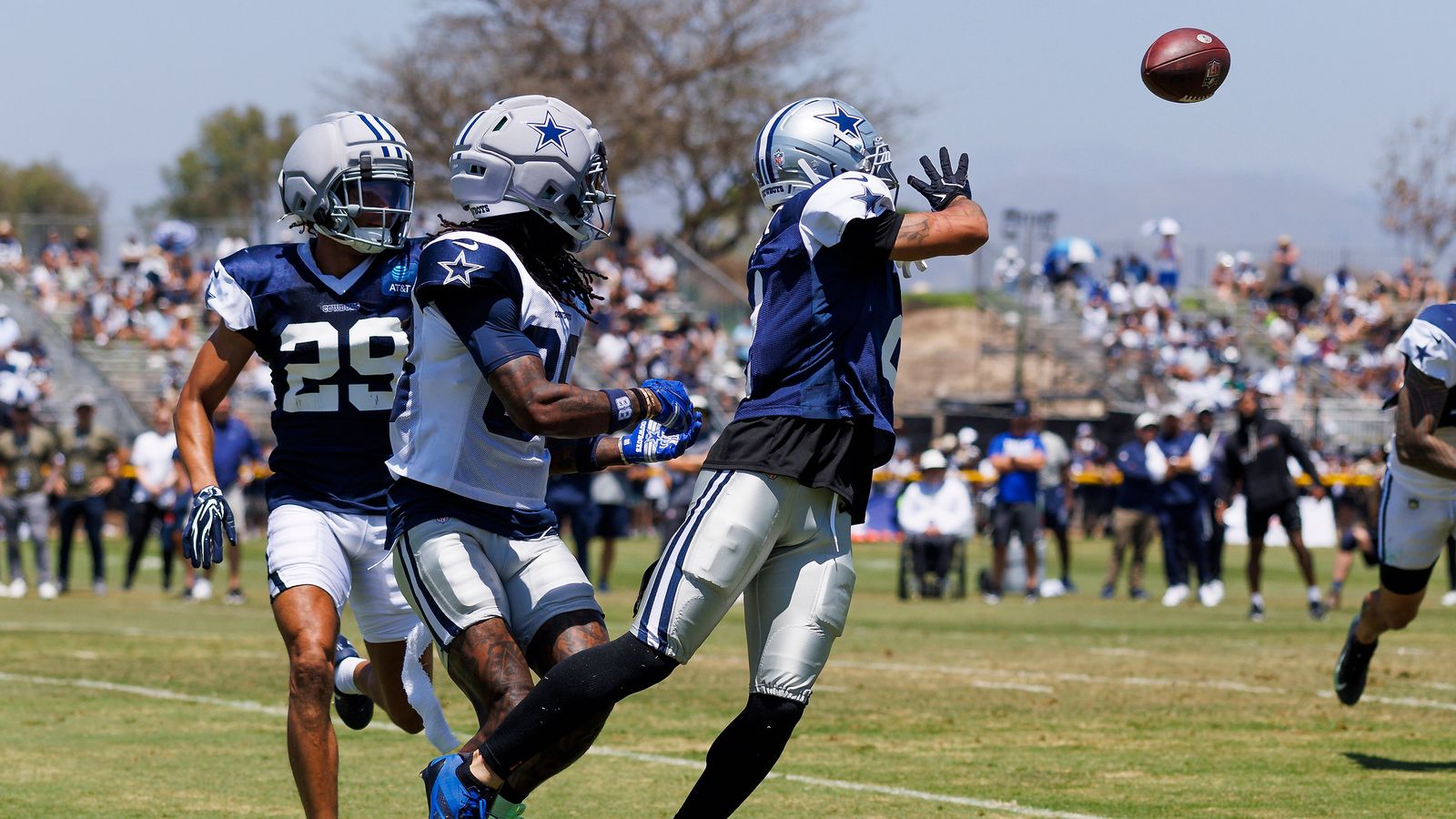 Cobie Durant, Shavon Revel among standouts during Cowboys' first padded practice