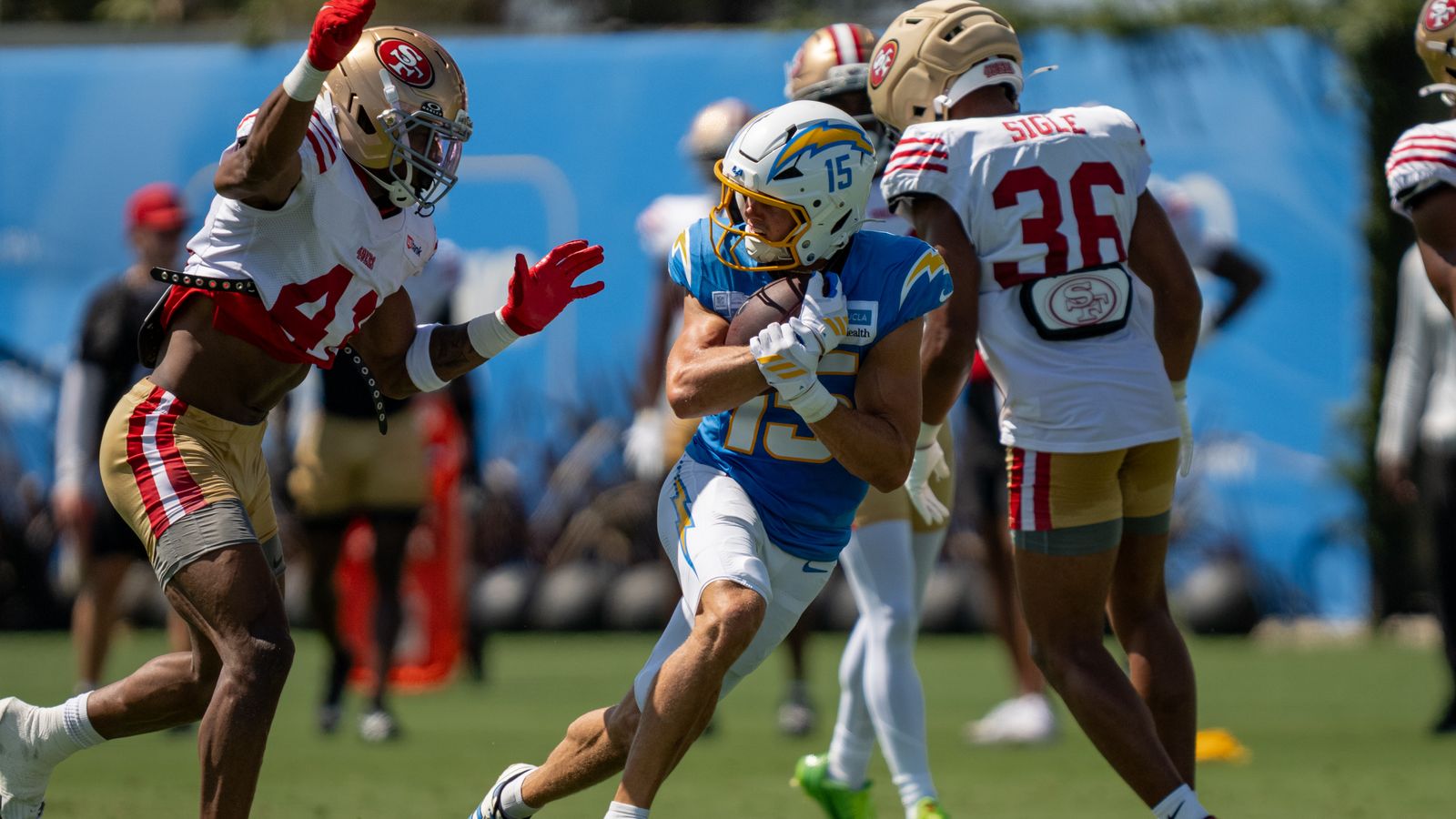 TST Images: Chargers and 49ers Joint Practice