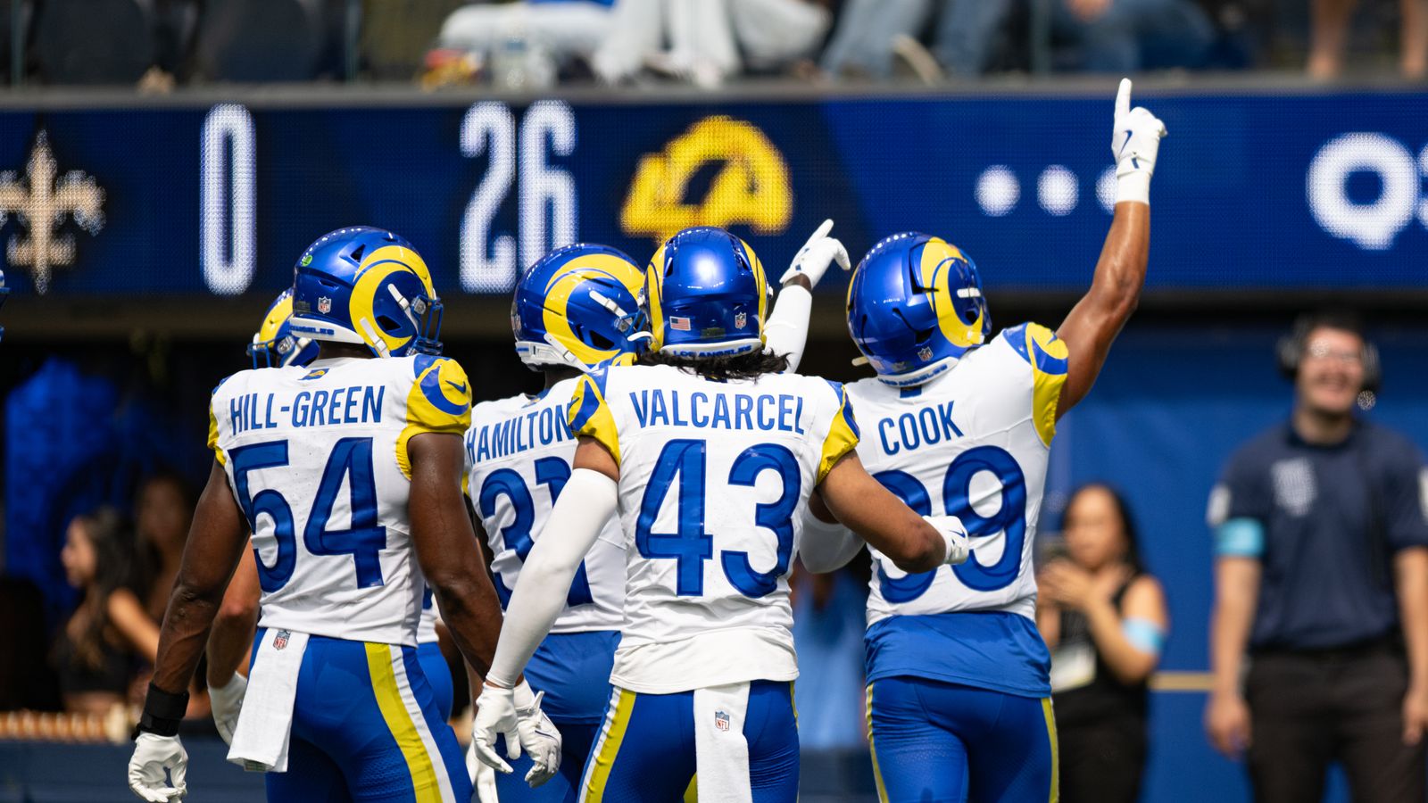 Rams backups highlight the NFL's flawed beauty in 34-0 win over Saints